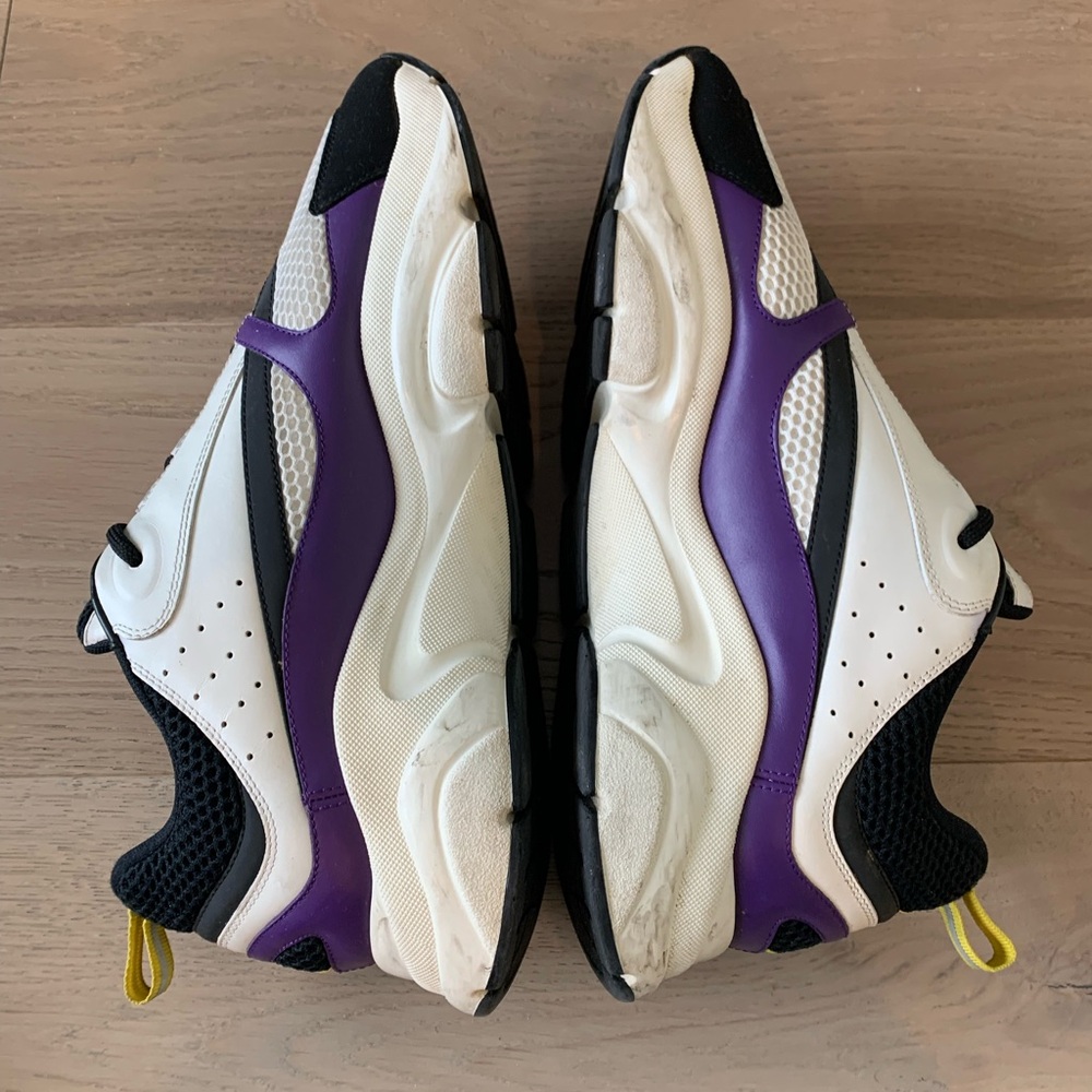 Dior b22 Violet white black purple yellow sz 47 14 3SN231YRK men - Picture 6 of 9